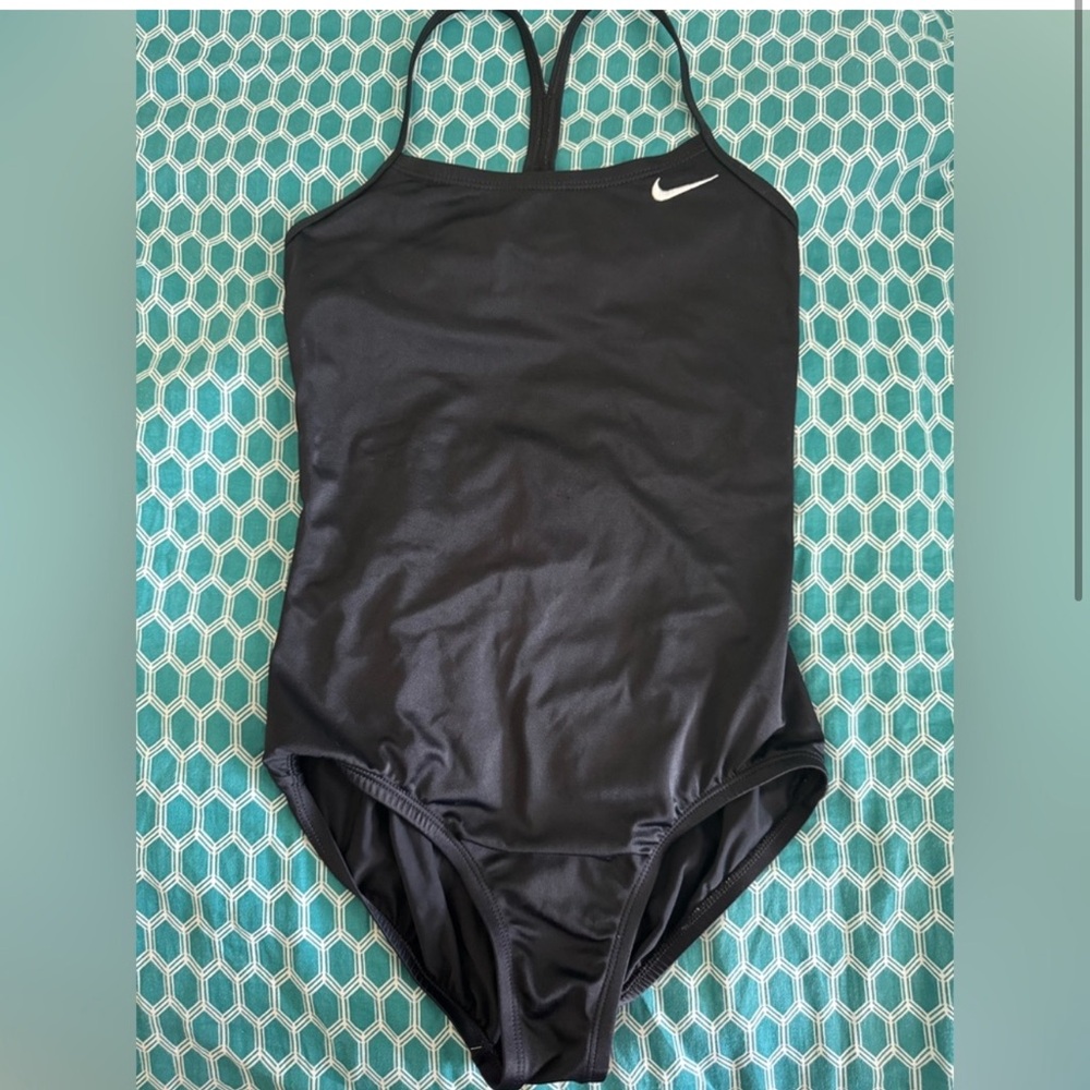 Nike kids Black One Piece Swimwear